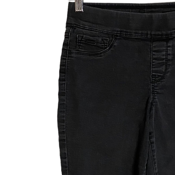 Nine West Jeans Black Heidi Pull On Skinny Jeggings Ankle Length 4 - Picture 5 of 16